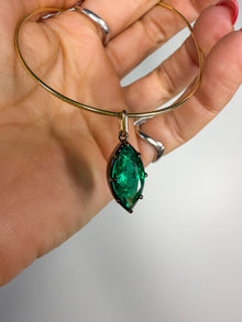 Verde Heirloom Marquise Pendant