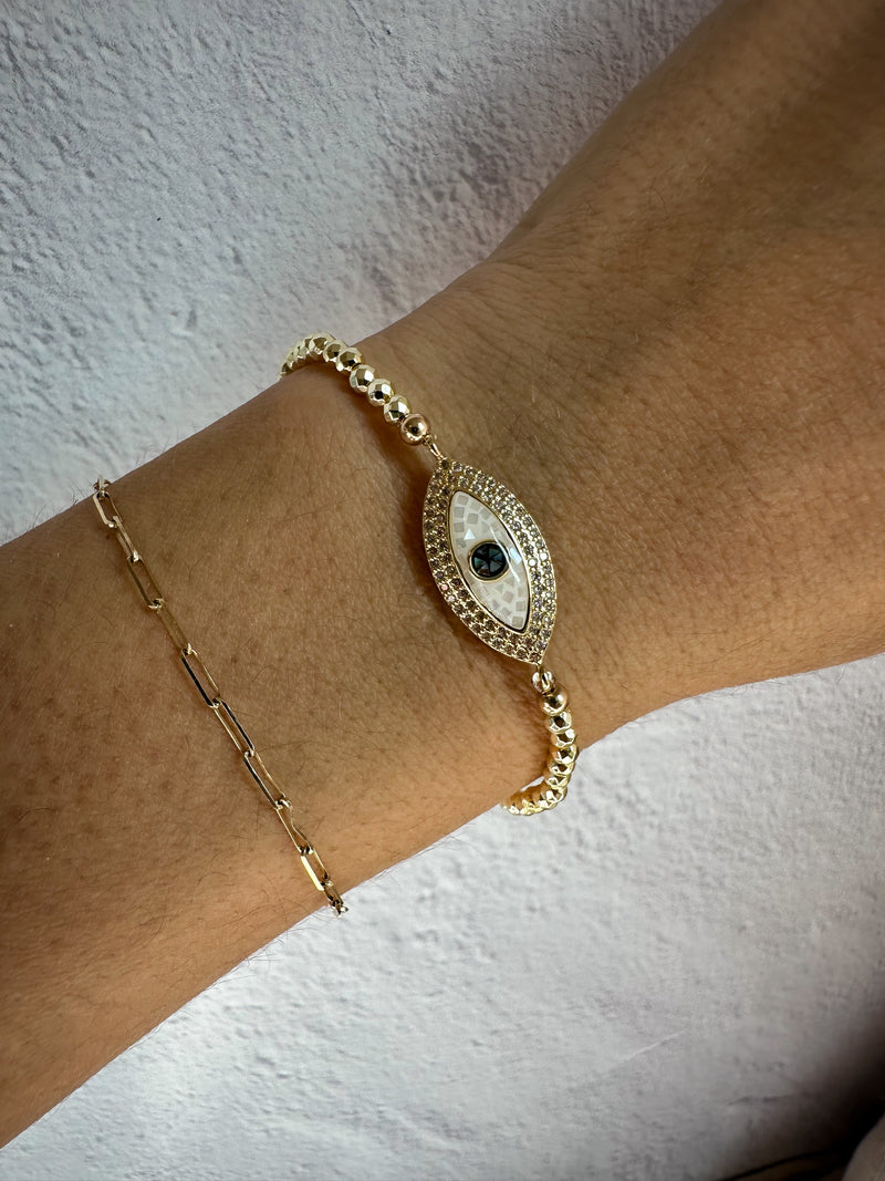Golden Eye Bracelet