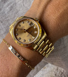 Gold ID Bracelet