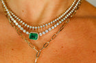 Spiked Diamond Necklace