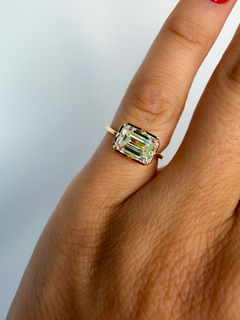 The Ride-or-Die Emerald Pinky Ring