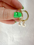 The Pearl Drop Earrings