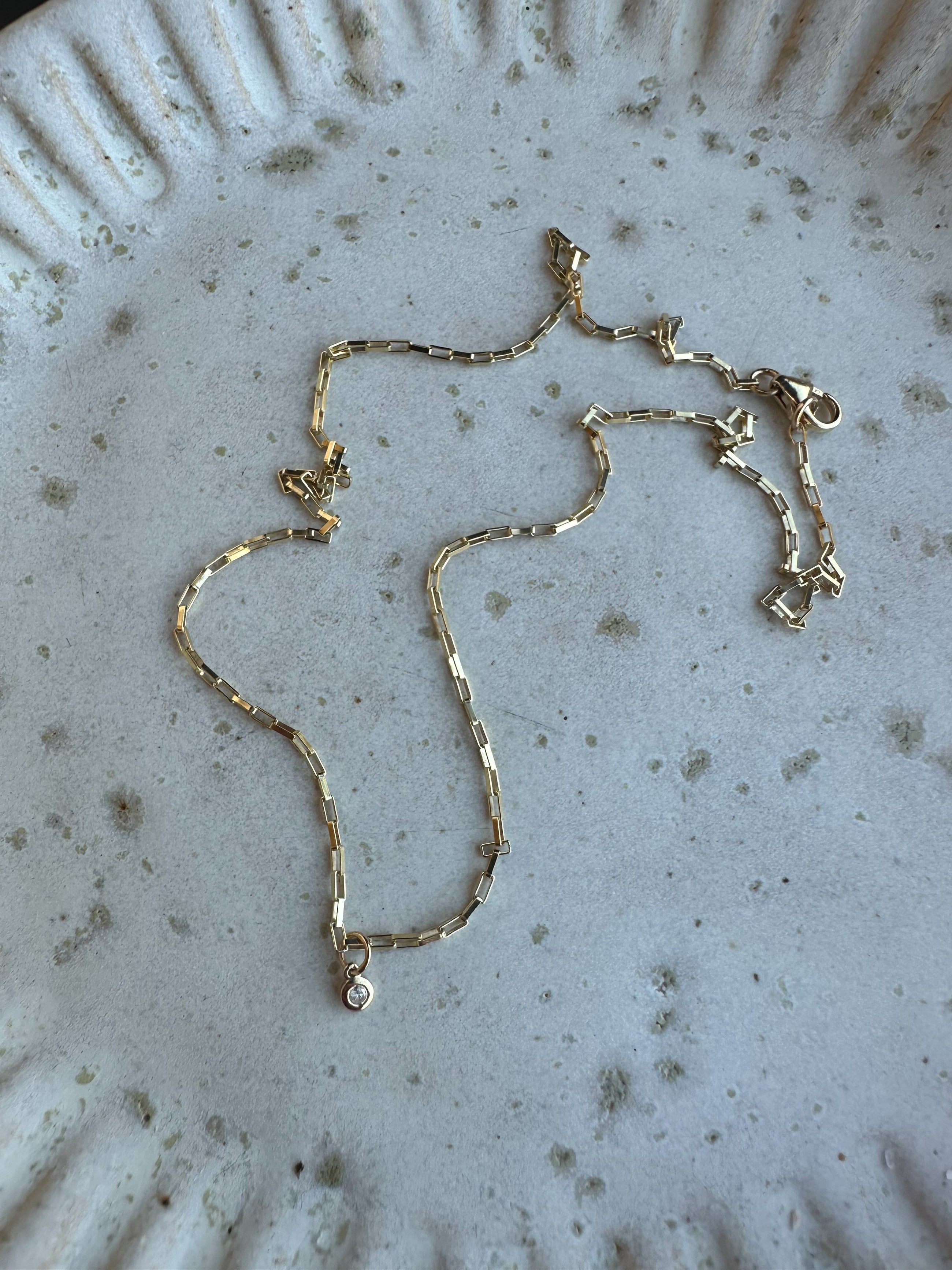 Diamond Link Necklace