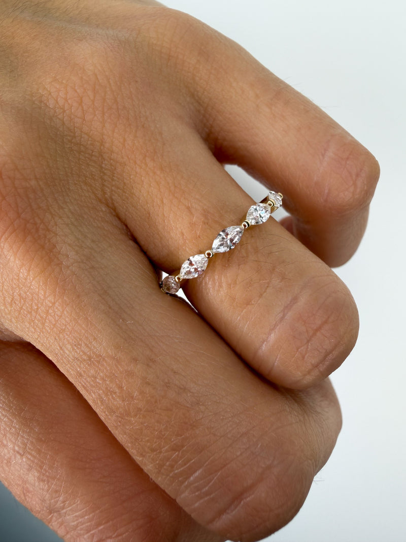 I’m a Marquise Diamond - Eternity Band
