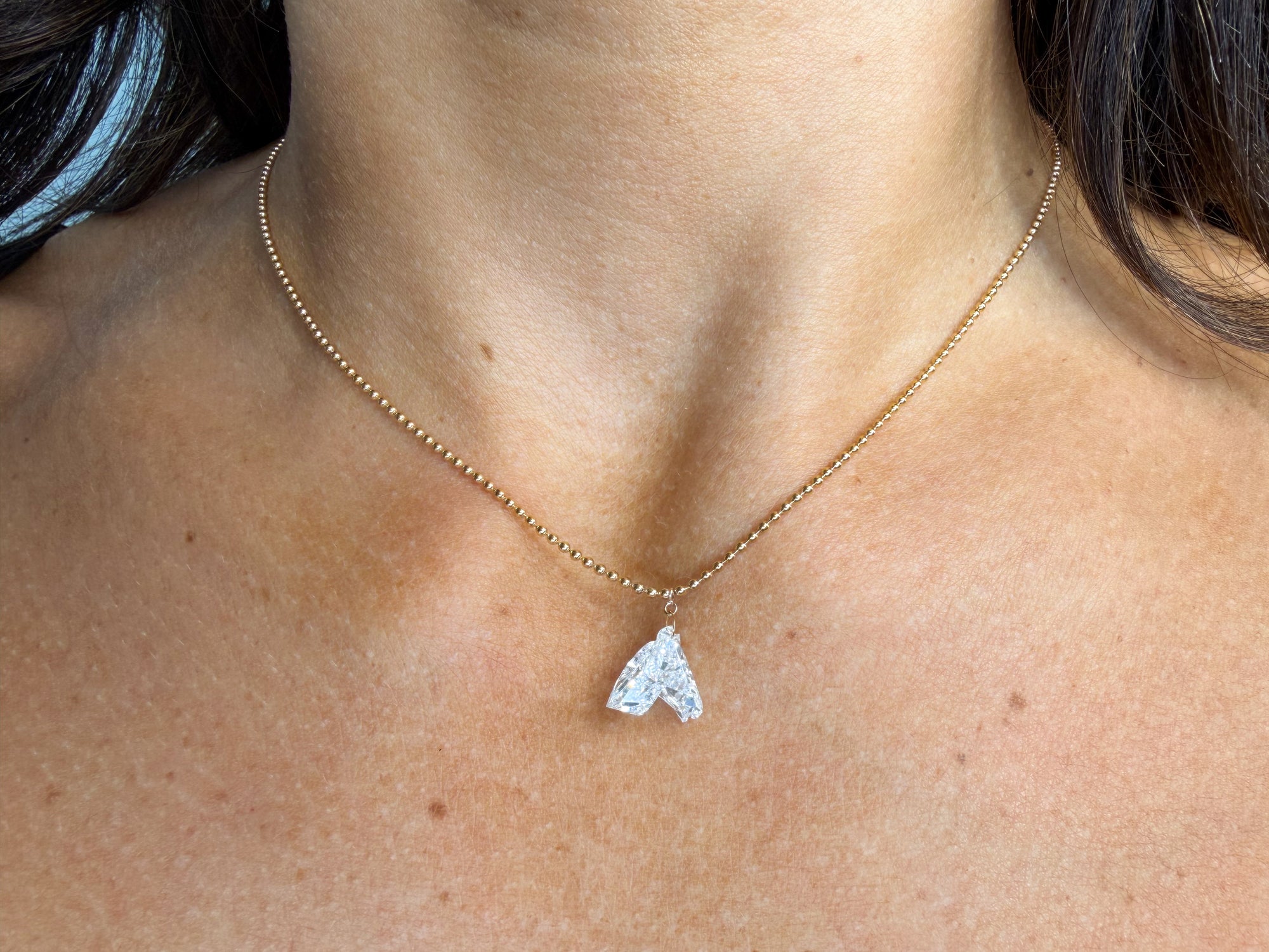 Equestrian Spirit Diamond Necklace