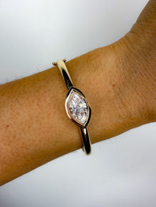 The Eye Marquise Bangle
