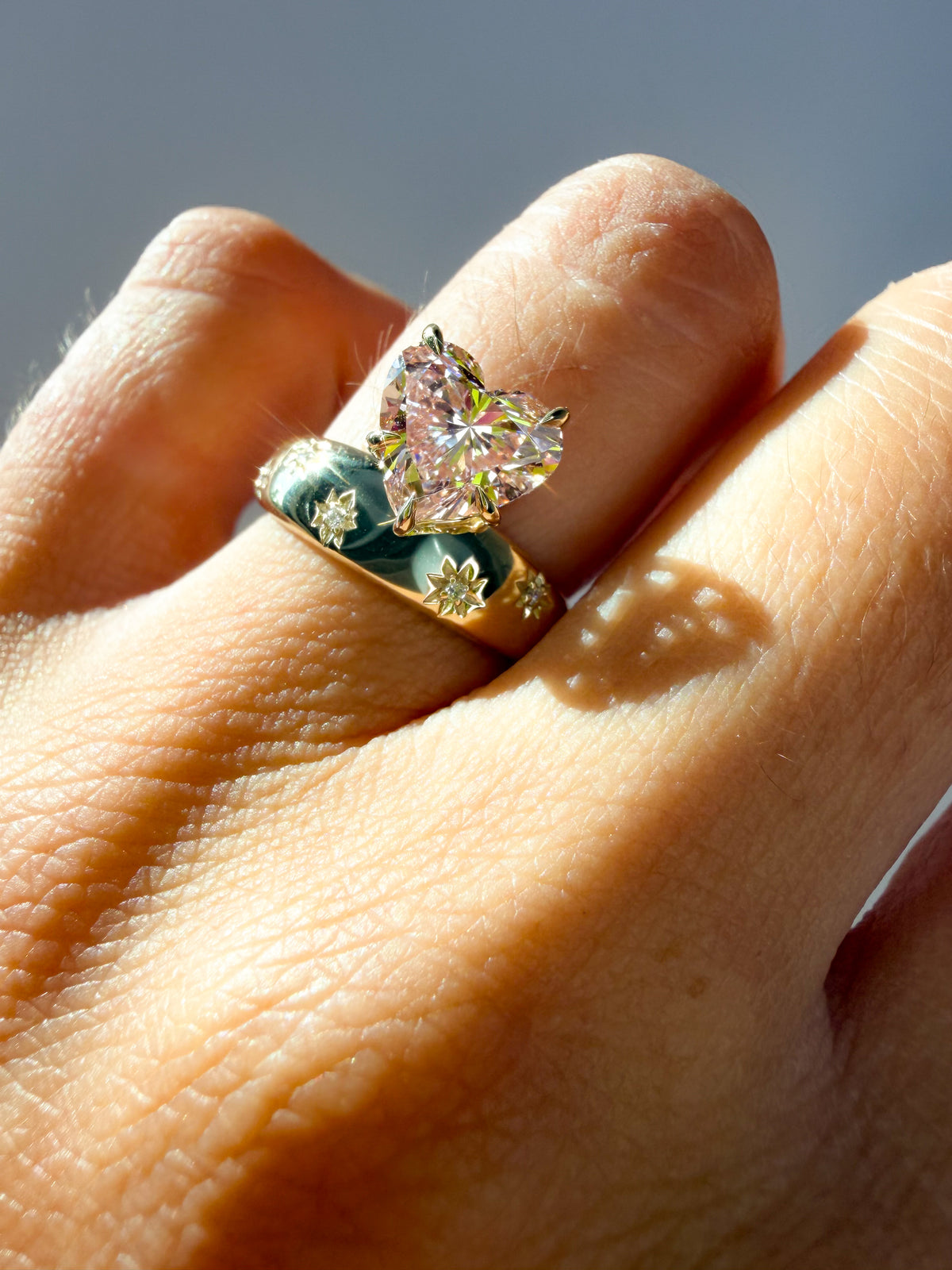 Starstruck Heart Ring