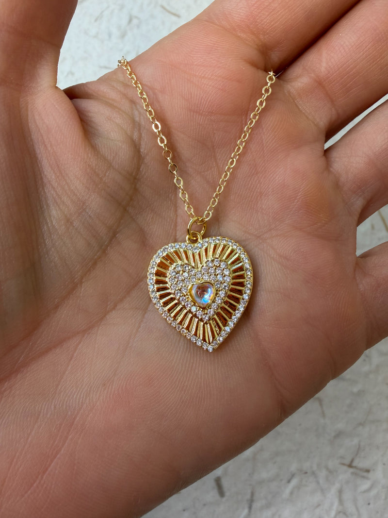 Radiant Heart Necklace