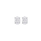 The Allure - Oval Cut 3ctw Diamond Studs