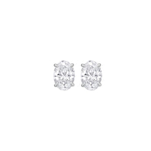 The Allure - Oval Cut 3ctw Diamond Studs