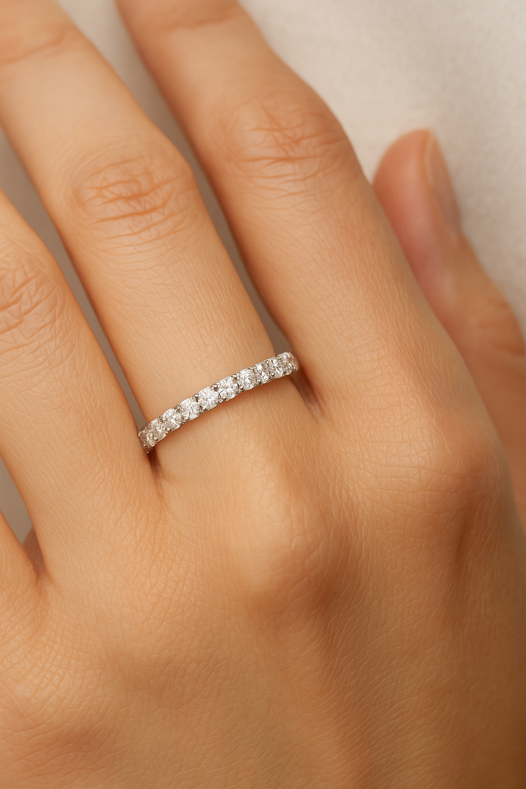The Everyday Diamond Eternity Band