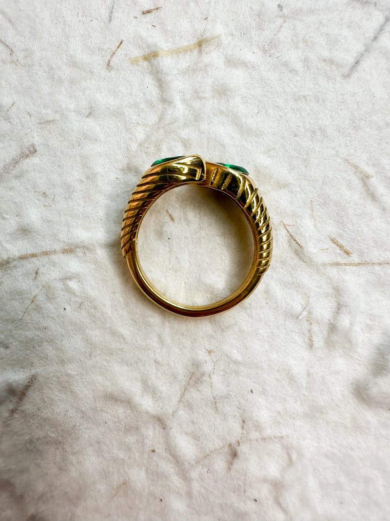 Emerald Eyes Ring