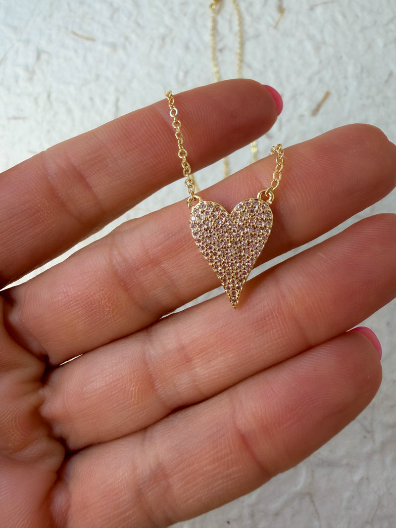 Starlit Heart Necklace