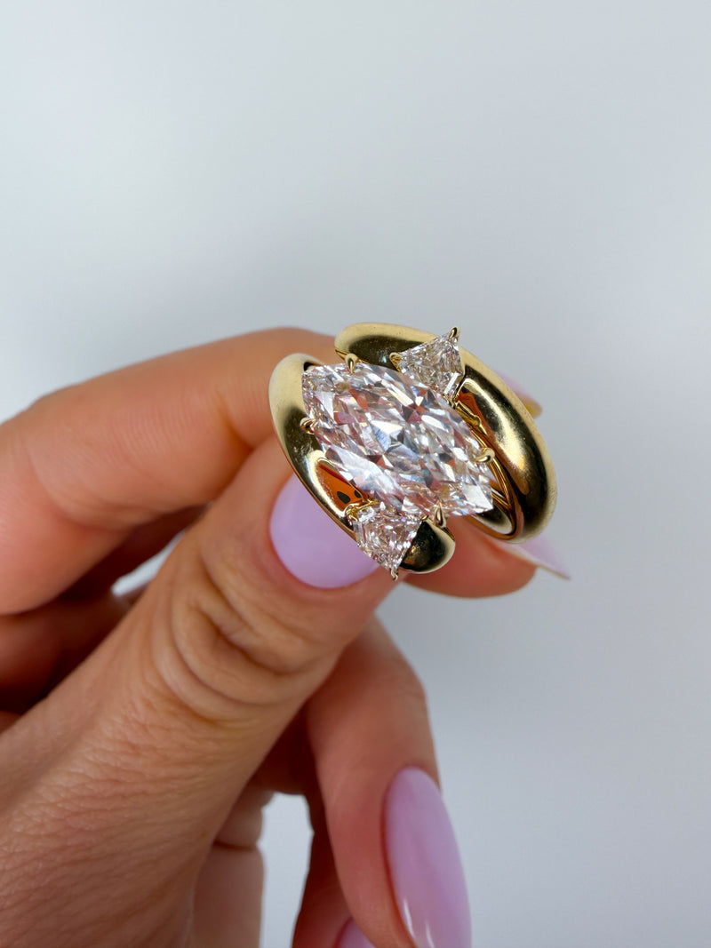 The Stiletto Marquise Ring