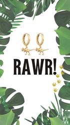 T-Rex Earrings