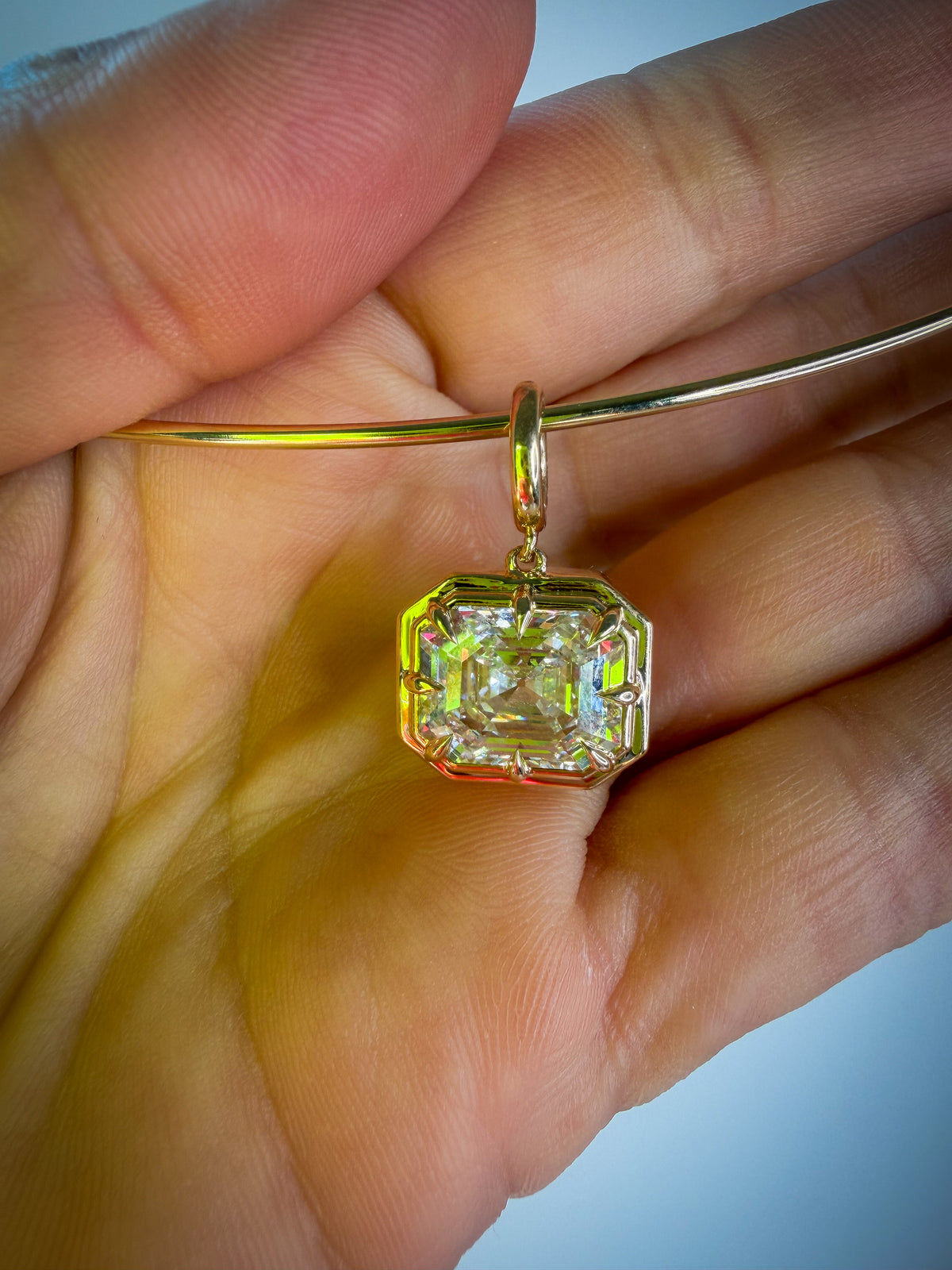 The Old Soul Emerald Pendant