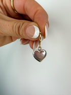 Silver Love Earrings