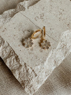 Crystal Shamrock Earrings