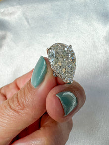 Spiked Pears - 10ctw Diamond Studs