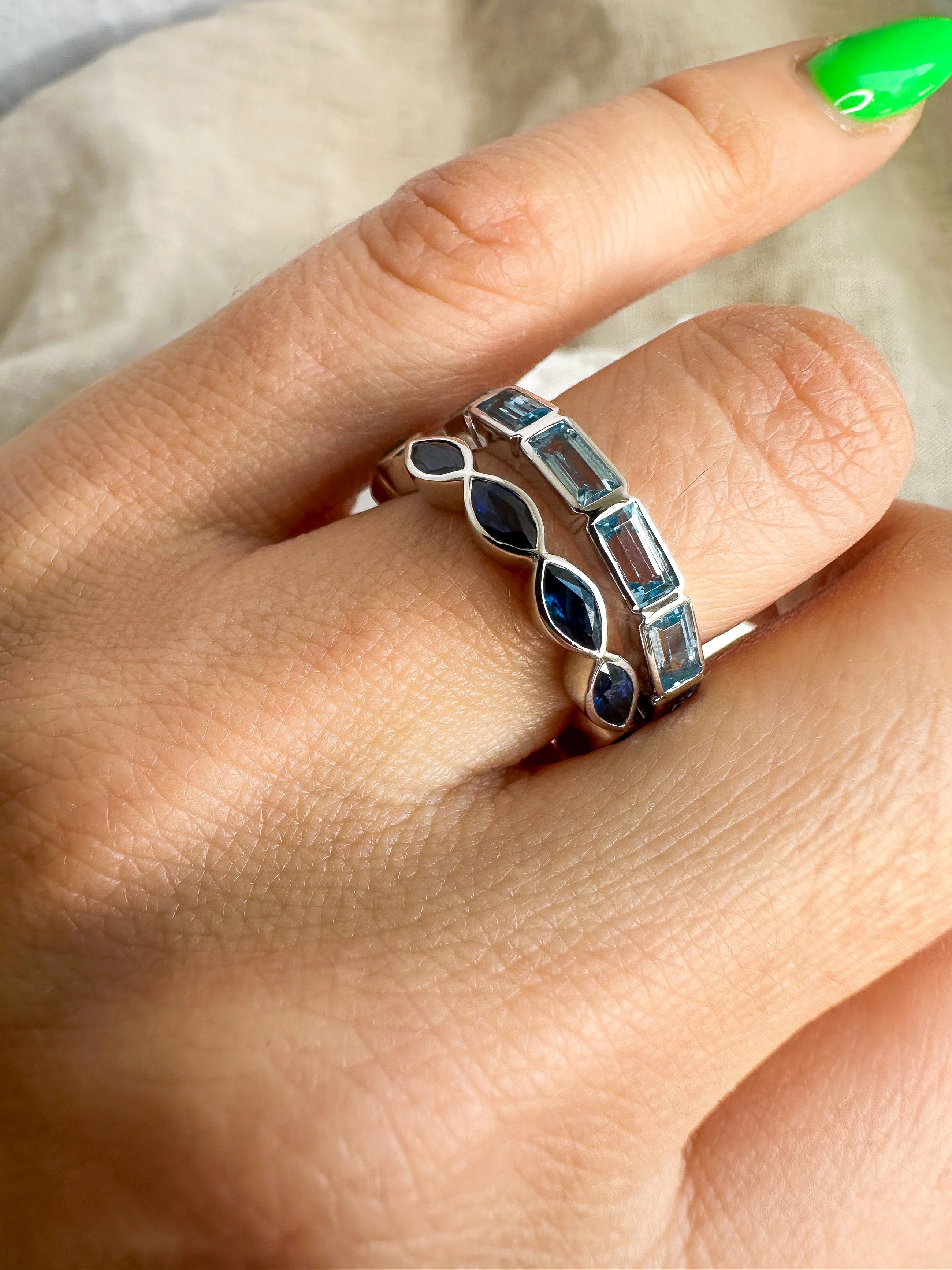 Custom Family Birthstone Ring