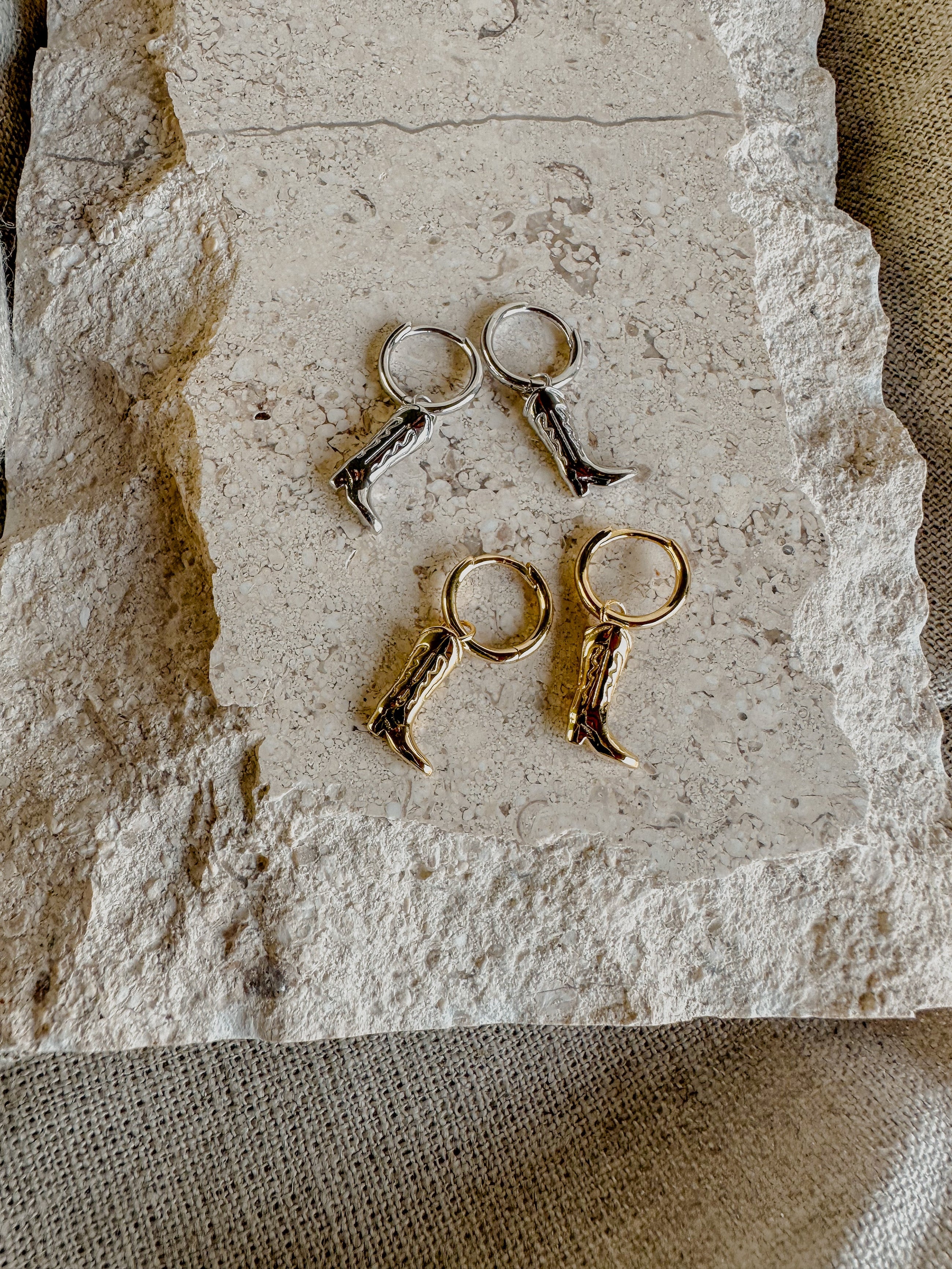 Cowboy Boots Earrings