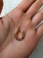 Lucky Horseshoe Necklace