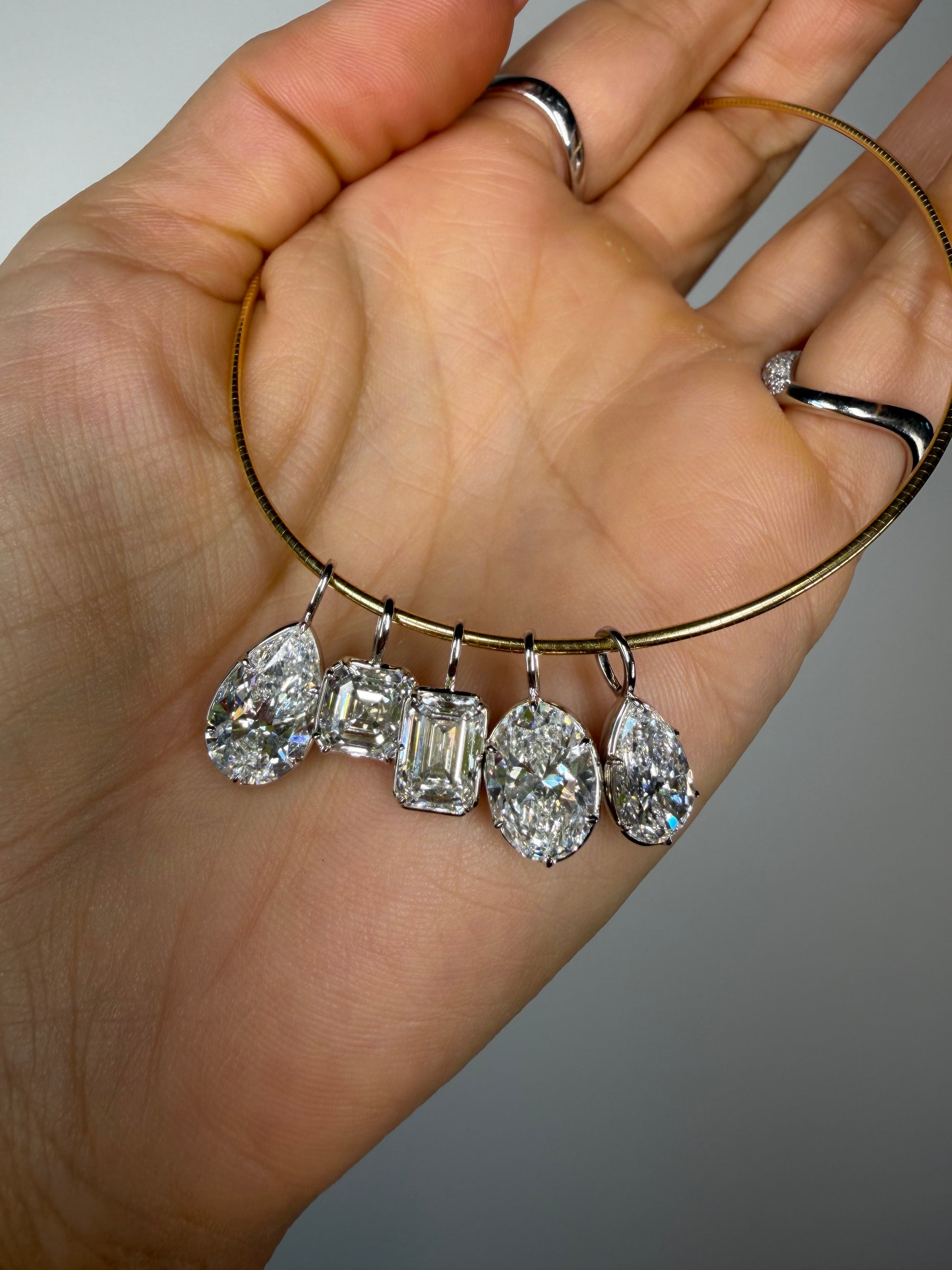 Georgian Oval Pendant Necklace