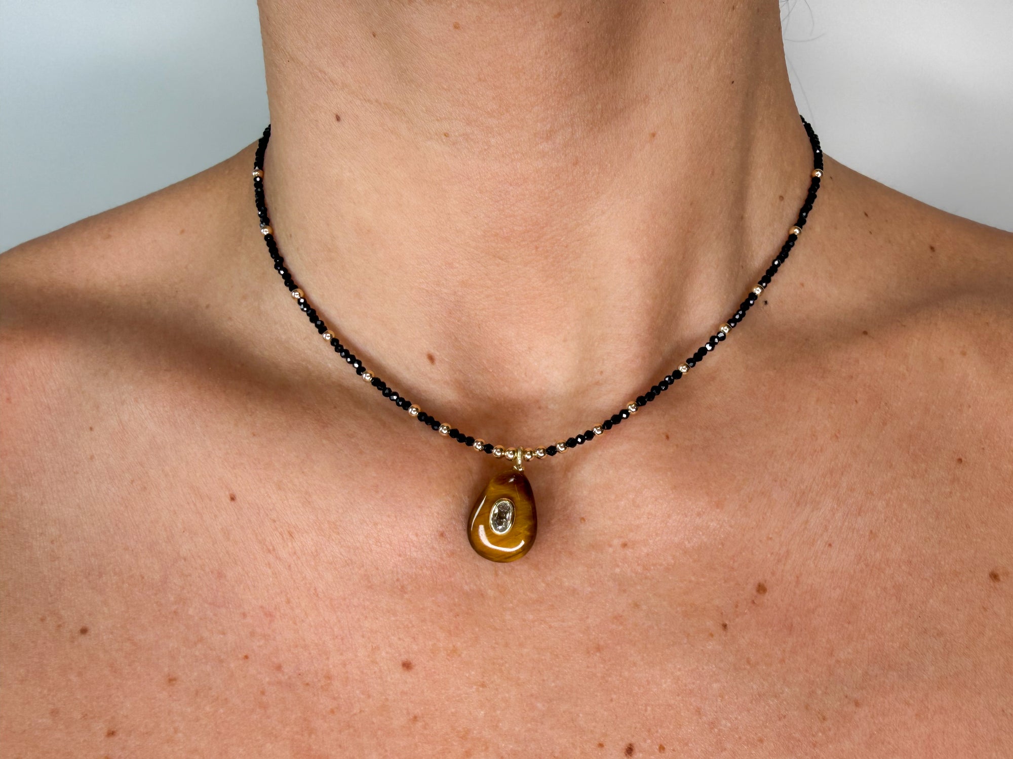Tiger’s Eye Guardian Necklace