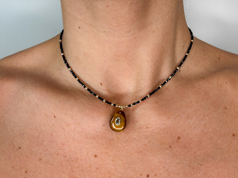 Tiger’s Eye Guardian Necklace