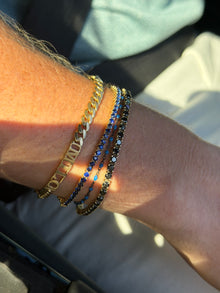 The Black Diamond Tennis Bracelet