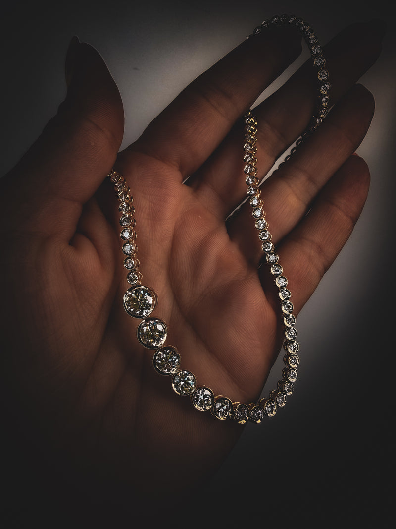 The Moa Tennis Necklace