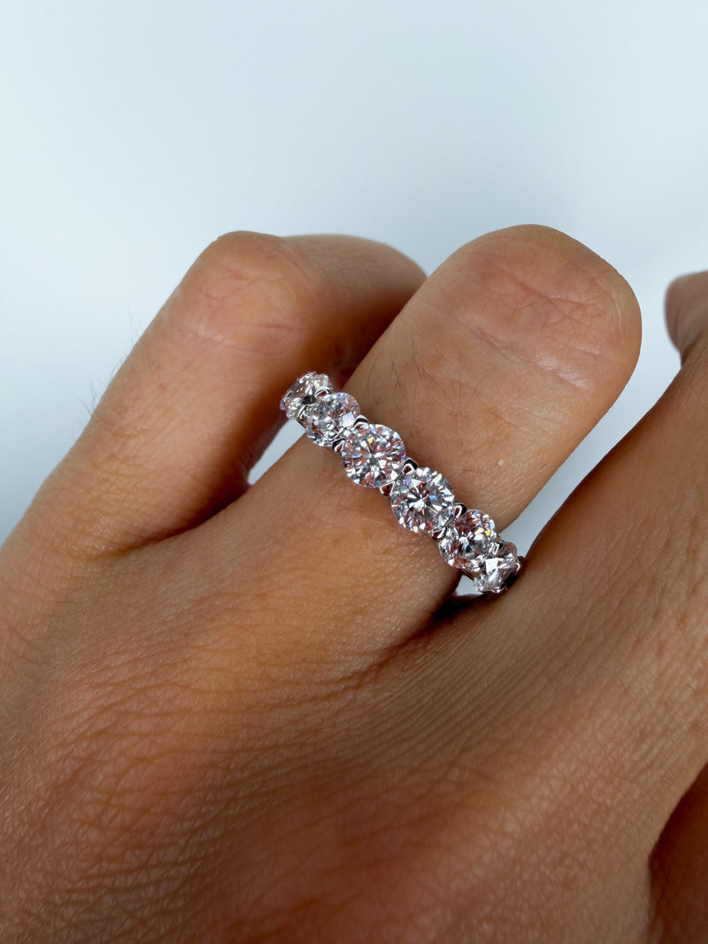 The Classic Brilliant Cut Eternity Band