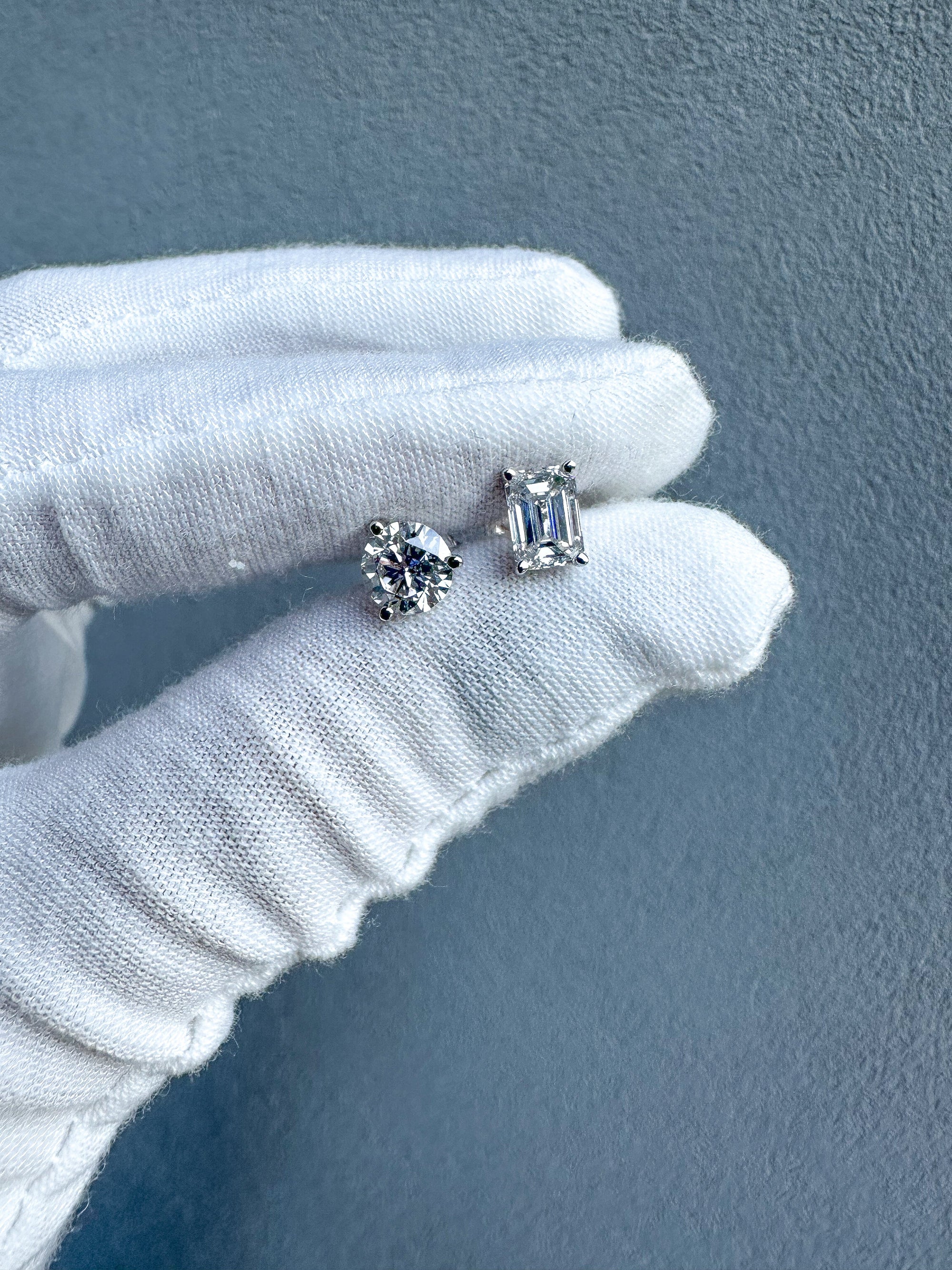 The Everyday Icons - Brilliant Cut 2ctw Diamond Studs