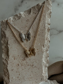 Butterfly Necklace & Earrings Set