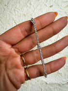Custom Initial Diamond Tennis Bracelet