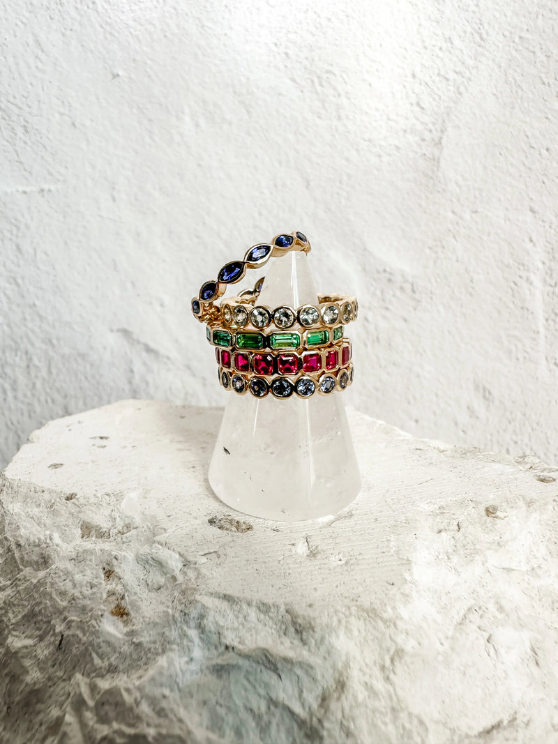 Custom Family Birthstone Ring