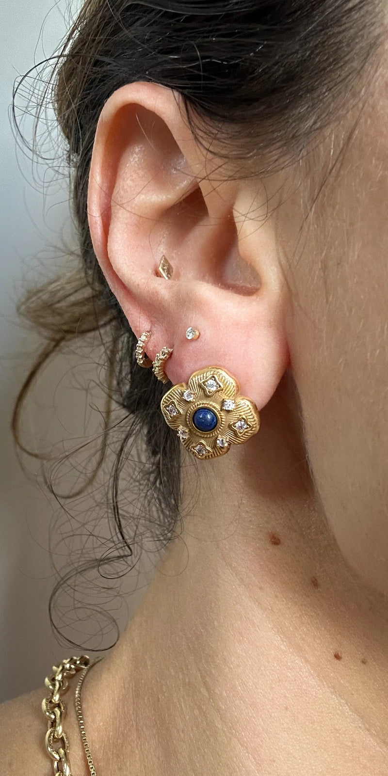 Vintage bloom Earrings