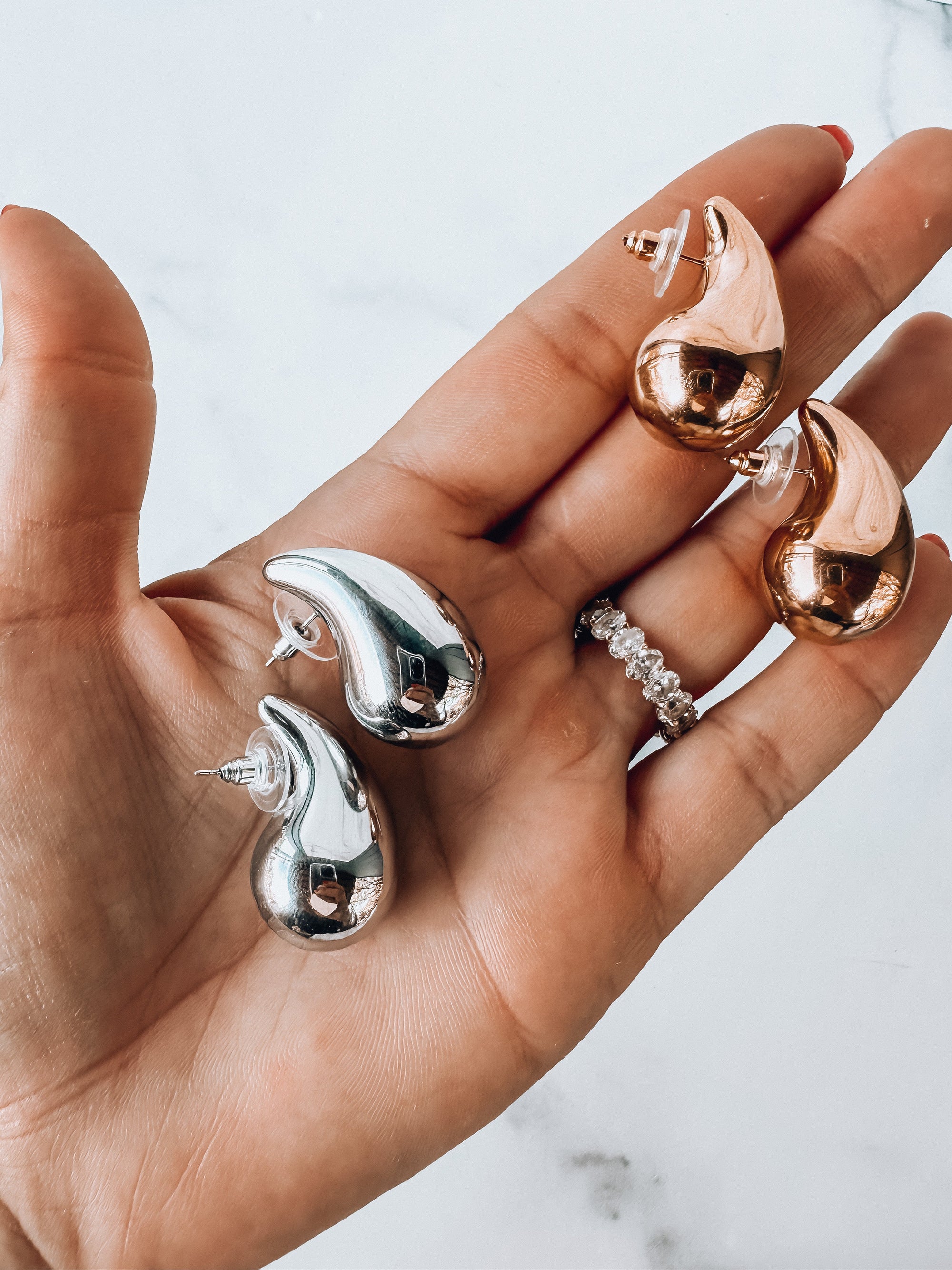 Water Droplet Earrings