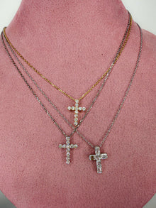 Diamond Cross Necklace