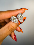 Margot Pear Diamond Studs