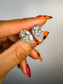 Margot Pear Diamond Studs