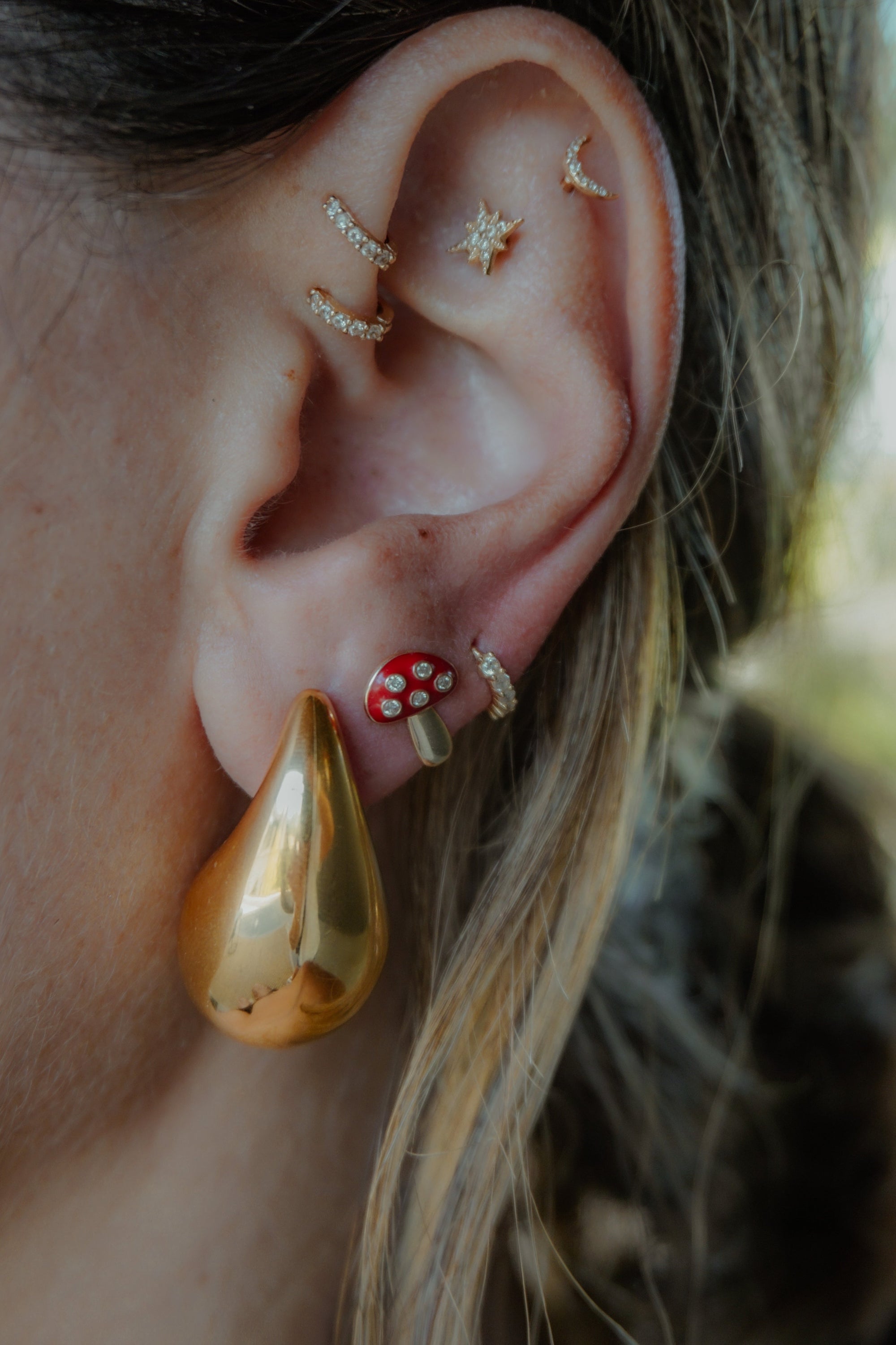 Water Droplet Earrings