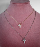 The Petite Grace Diamond Cross