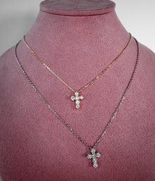 The Petite Grace Diamond Cross