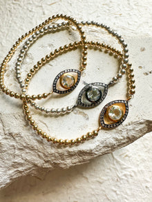 Black Diamond Eye Bracelet