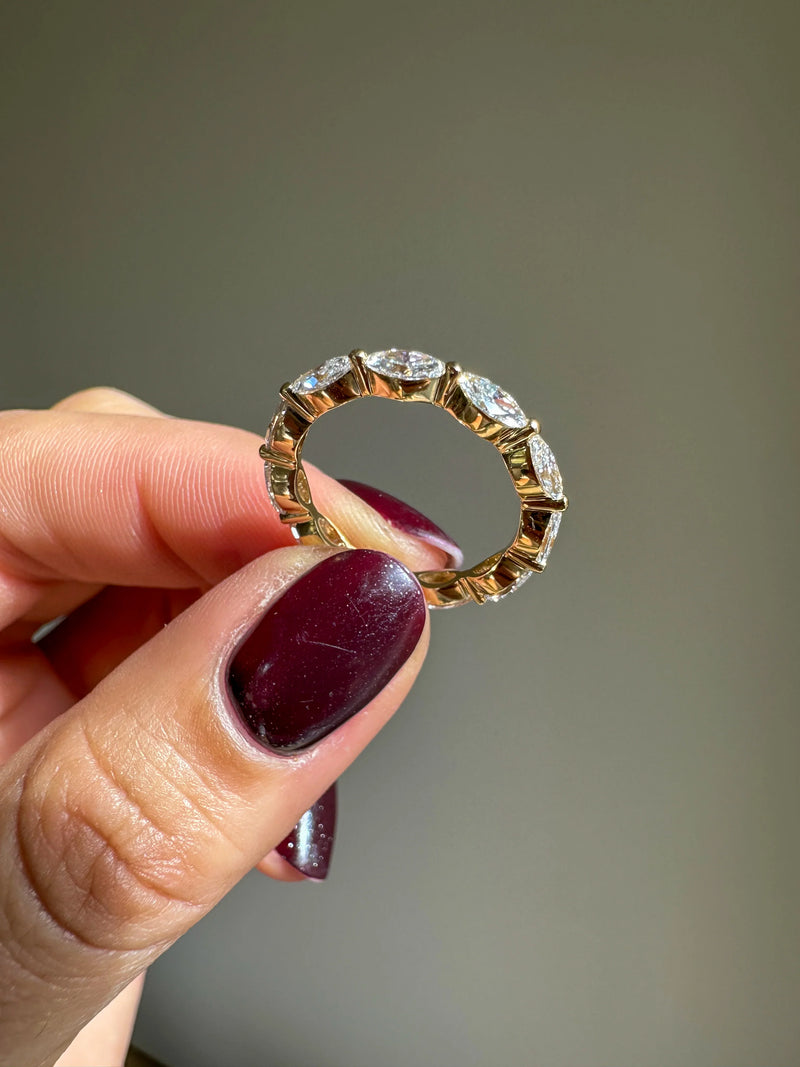 I’m a Marquise Diamond - Eternity Band