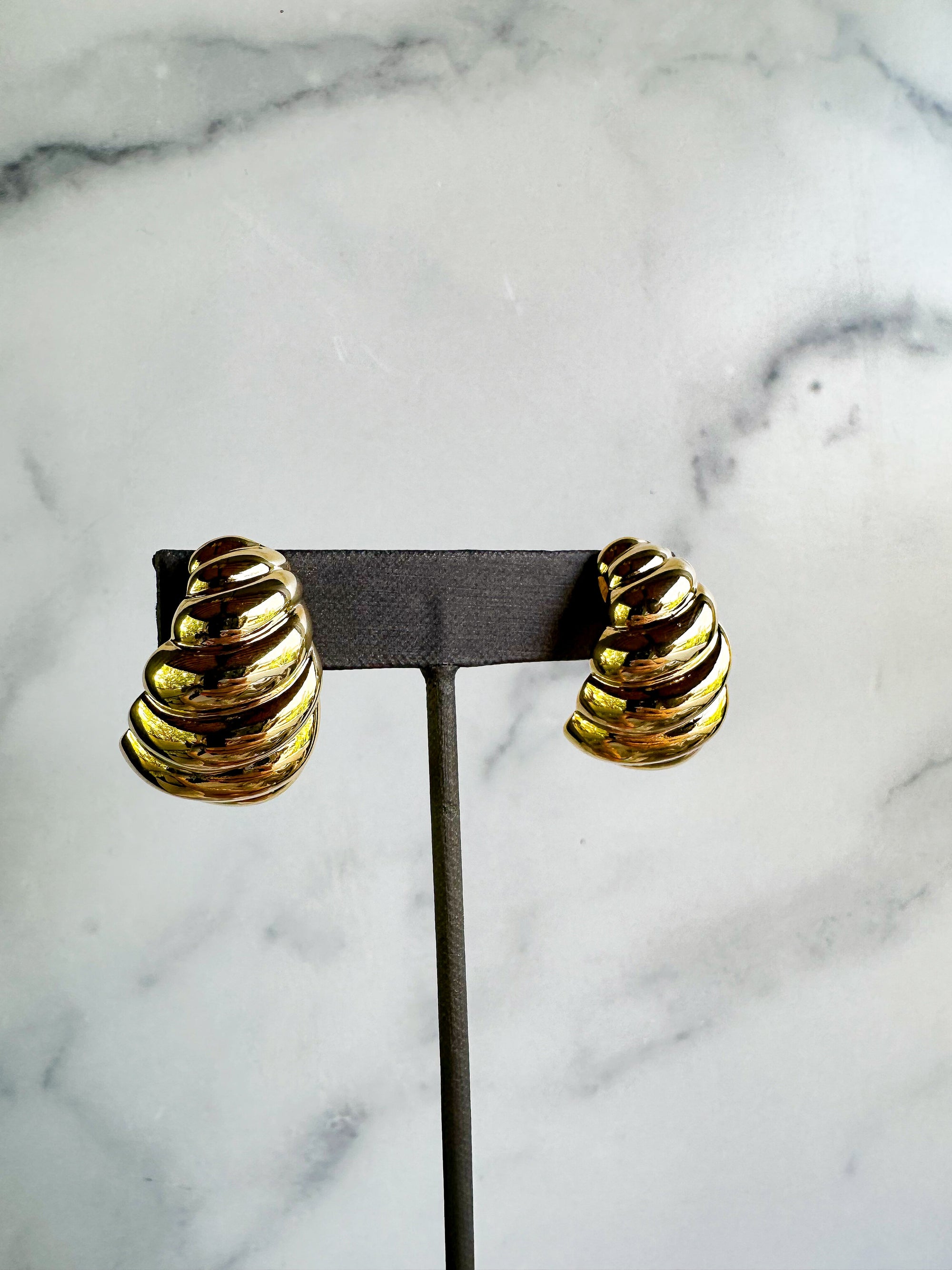 Croissant Earrings