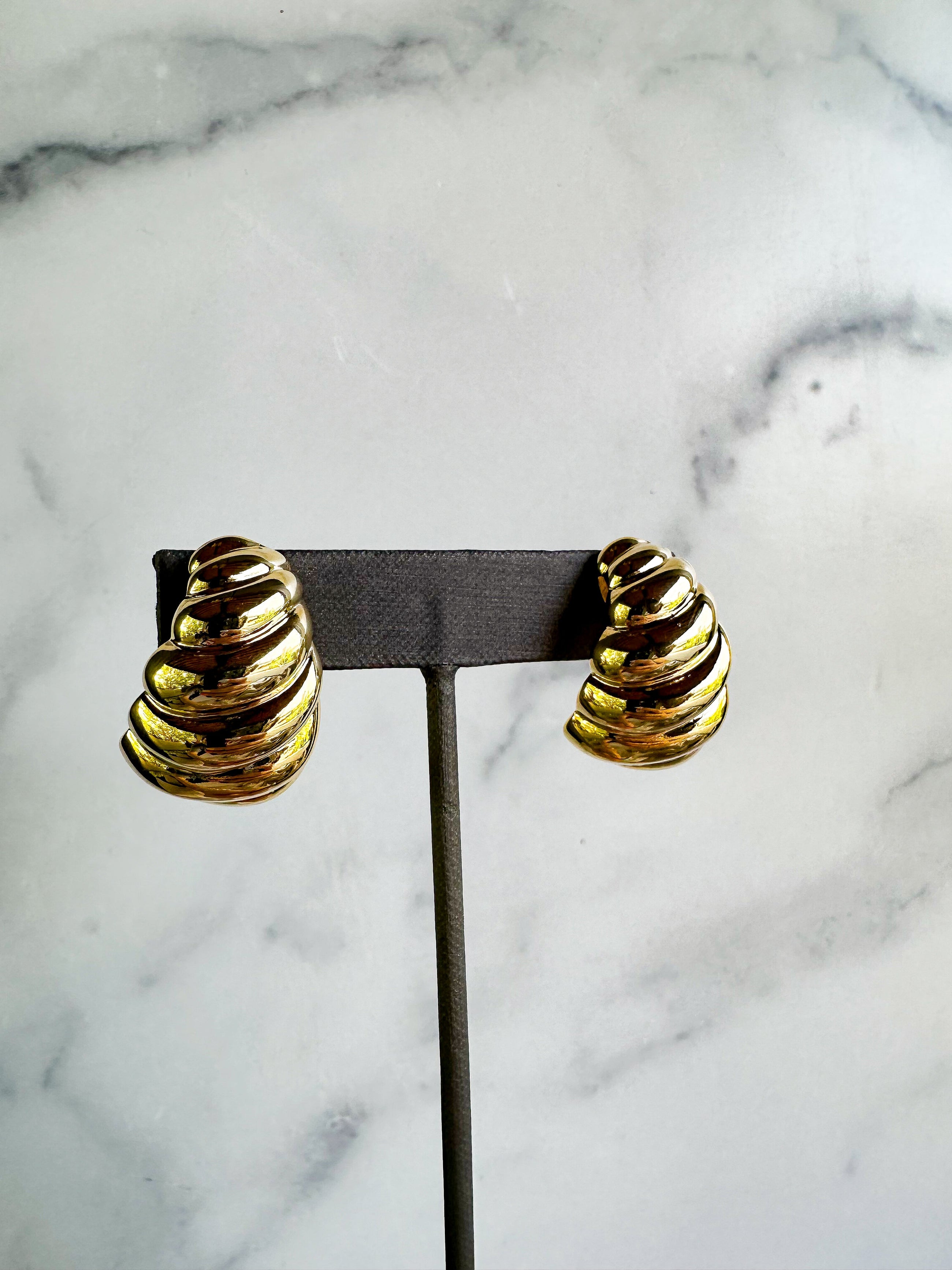 Croissant Earrings