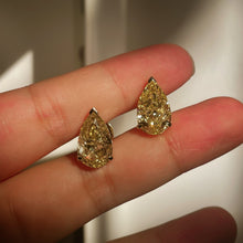 Butter Pears - 10ctw Diamond Studs