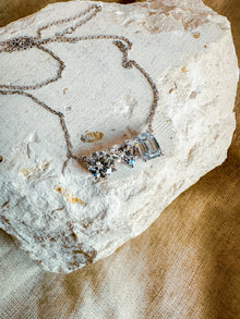 Three Stone Diamond Necklace